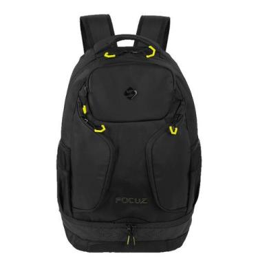 Imagem de Mochila Grande Notebook e Porta Tênis Sestini Focuz - Preto, Preto
