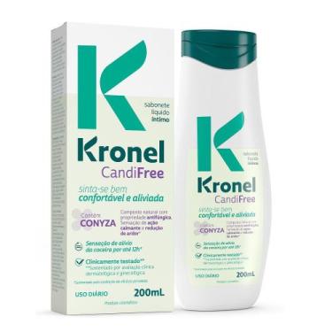 Imagem de Sabonete Líquido Íntimo Kronel CandiFree Antifúngico 200ml