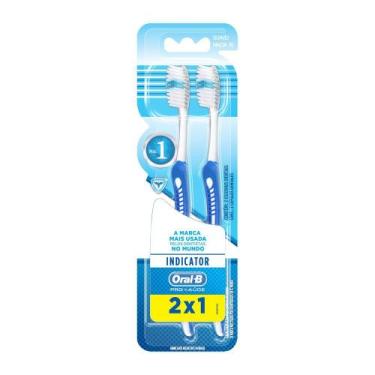 Imagem de Escova Dental Indicator Plus Macia nº35 Oral-B 2 Unidades - Oral B