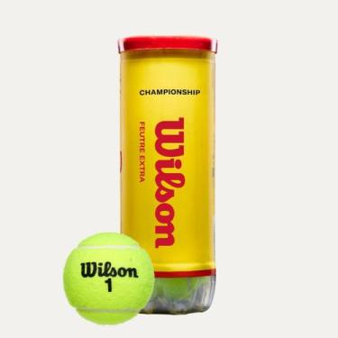Imagem de Bola de Tênis WIlson Championship Extra Duty Tubo com 3