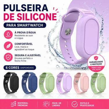 Imagem de Pulseira Silicone Compatível com Smarttag 2 a Prova D'água - Difinity,