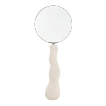 Imagem de Lupa de Aumento Decorativa com Cabo em Poliresina 26cm 17516 Mart