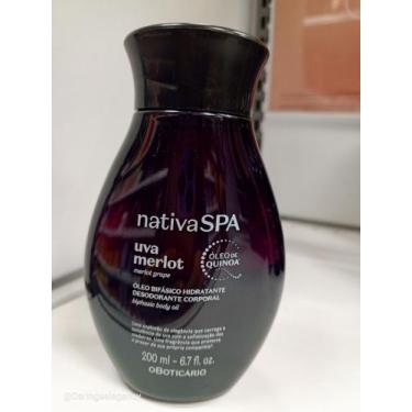 Imagem de Oleo corporal Nativa Spa Uva Merlot 200ml - Boticário