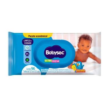 Imagem de Toalhas Umedecidas BabySec Ultra Fresh com Aloe Vera 96 Unidades