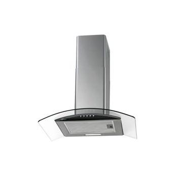 Imagem de Coifa de Parede Fischer Fit 60cm Inox e Vidro com Exaustor Depurador Led 220V
