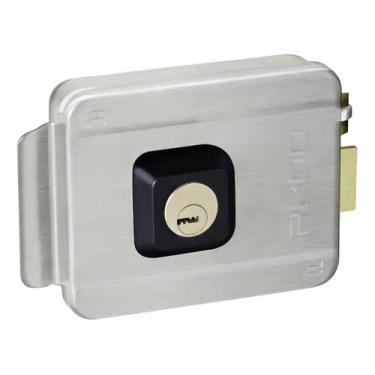 Imagem de Fechadura Pado Inox Elétrica 590-150 Com 5 Chaves