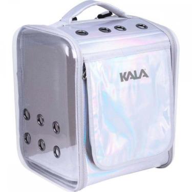 Imagem de Bolsa De Transporte Pet Janelas Laterais 31x42cm Kala 252742