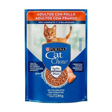 Imagem de Ração Purina Cat Chow para Gatos Adultos Frango 85g - Embalagem com 15