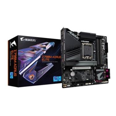 Imagem de Placa mãe gigabyte intel z790m aorus elite matx lga 1700