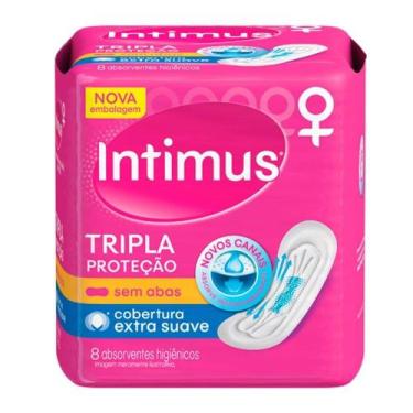 Imagem de Absorvente Intimus Tripla Proteção Cobertura Extra Suave sem Abas Emba