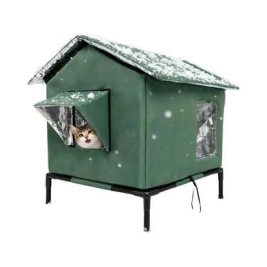Imagem de Abrigo Térmico Para Gatos Ao Ar Livre, Ninho Isolado Para Animais De E