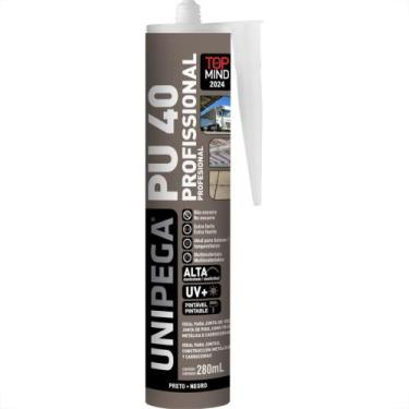 Imagem de Cola Selante Pu40 Unipega Preta 400G 0512.0652