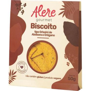 Imagem de Kit 6X: Biscoito Grissini Abóbora/Orégano Sem Glúten Alere 50g - Bom B