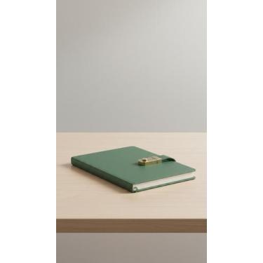 Imagem de Diário A5 com Cadeado de Senha 288 Páginas Verde - Congratulations Sto