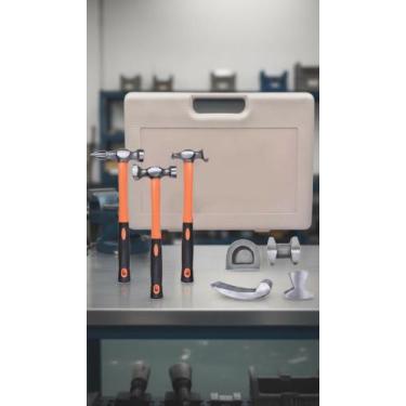 Imagem de Kit de Martelos e Tassos em Aço 7 Peças Profissional - Congratulations