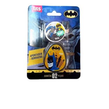 Imagem de Apontador + borracha batman 2 pcs cart - Tris