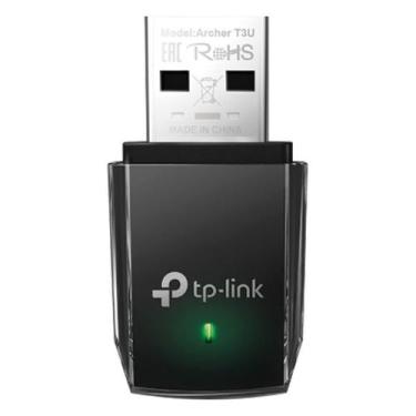 Imagem de Adaptador usb mini wireless mu-mimo dual band 2.4ghz e 5ghz ac1300 arc
