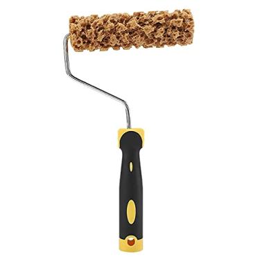 Imagem de Yajun Rolo de tinta "faça você mesmo" para decoração de paredes, porta de algas, esponja, rolo de pincel, papel de parede, ferramenta de textura de tinta