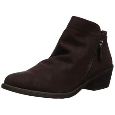 Imagem de Easy Street Bota feminina Gusto Comfort cano curto, Marrom fosco, 8