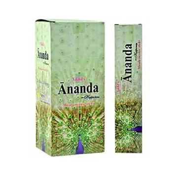Imagem de Incenso Ambience Nikhil Ananda Happiness - 12 Caixas com 15 varetas