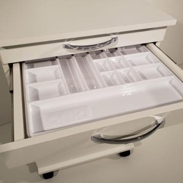 Imagem de Carrinho Auxiliar Para Cabeleireiros + 1 Bandeja