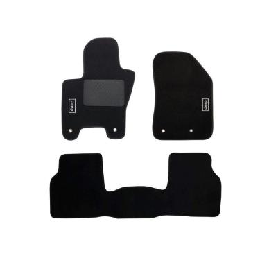 Imagem de Kit Tapete Jeep Compass 2017 2018 2019 2020 2021 Carpete