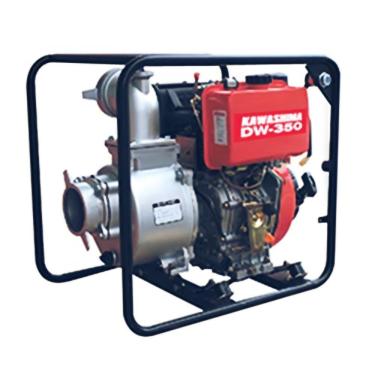 Imagem de Motobomba A Diesel Autoescovante  Kawashima  Dw-350 Para Água Limpa 7 Hp