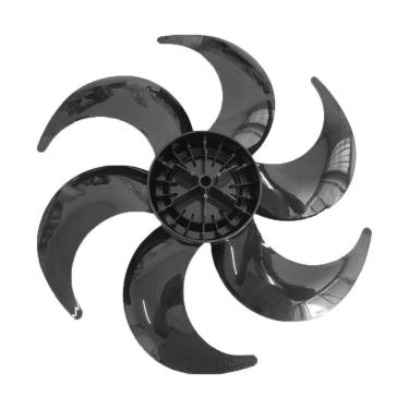 Imagem de Hélice Ventilador Arno Turbo Silencio 30Cm 6 Pás Preta