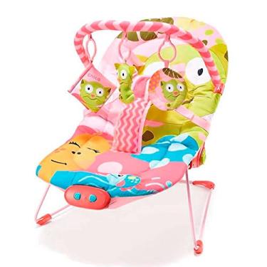 Imagem de Cadeira de Descanso para Bebês 0-15 kg Gato, Multikids Baby, Rosa