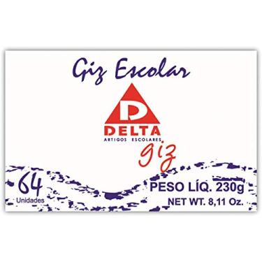 Imagem de Giz Escolar Color 40caixasx64palitos Delta, Multicor, pacote de 40