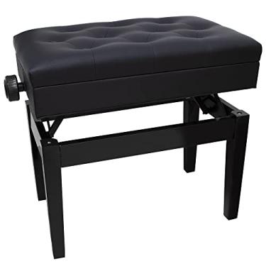 Imagem de Banco para Piano com regulagem BA-3 Alan - Preto