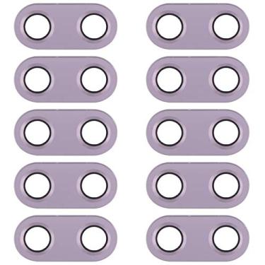 Imagem de HONGYAN Peças de substituição de telefone celular Lente de câmera traseira de 10 PCS para Asus Zenfone 5 ZE620KL / ZS620KL Acessórios telefônicos