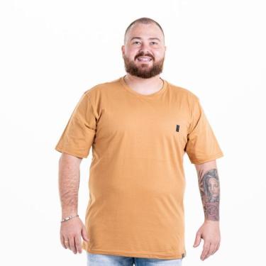 Imagem de Camisetas Blusas Camisa Lisas Masculinas Plus Size G1 G2 G3 Flero