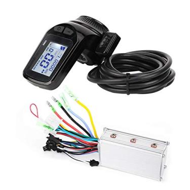 Imagem de Controlador de motor, 36V 350W Kit de controle de velocidade do motor sem escova com painel LCD para E-Bike/bicicleta elétrica/scooter, fácil de instalar