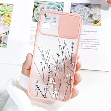 Imagem de Capa para iPhone 11 13 12 Pro Max Capa Flor Slide Capa Para iPhone XR X XS Max 8 7 Plus 6 12 Mini SE 2 3 Funda, D, Para iPhone 11Pro Max