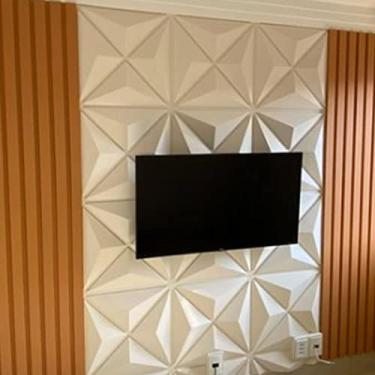 Imagem de Revestimento de parede Alto Relevo Placa Estrelar 1 unidade