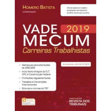 Imagem de Vade Mecum 2019 - Carreiras Trabalhistas