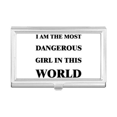 Imagem de Porta-cartões I Am The Dangerous Girl
