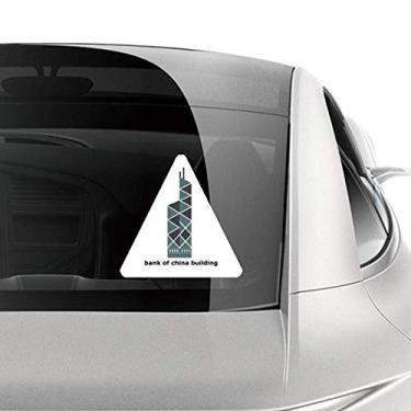 Imagem de DIYthinker Adesivo de carro de Hong Kong Banco da China para motocicleta e bicicleta