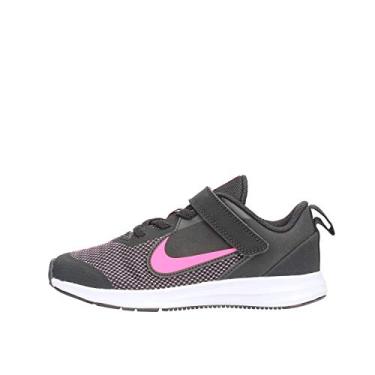 Imagem de Nike Downshifter 9 (PSV) Unisex Unisex-Child AR4138-003 Size 1.5 Black/Hyper Pink-White