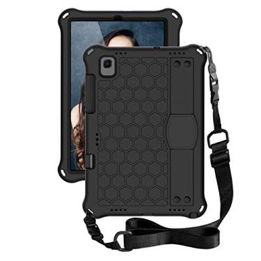 Imagem de QYiiD Capa infantil para Lenovo Tab M10 FHD Plus de 10,3 polegadas (2020 2ª geração), capa à prova de choque de EVA não tóxica e leve com alça de suporte, cinto de ombro para Lenovo K10/M10 Plus 10.3,