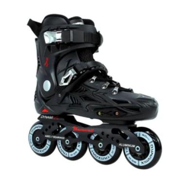 Imagem de Patins Inline Iniciante Roller Freestyle Urban Traxart Dynamix Preto F