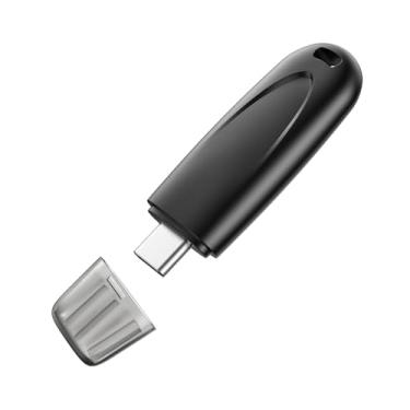Imagem de Pen Drive USB-C de 64 GB USB 3.2 até 450 MB/s Tipo-C para Android, iPhone 15/16, console de jogos, preto