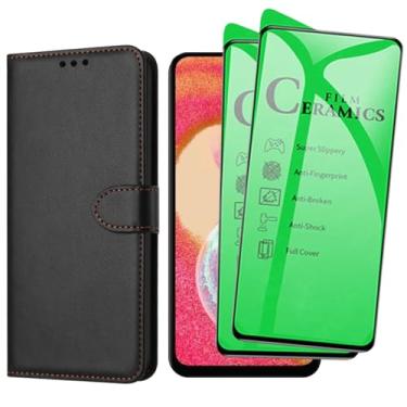 Imagem de Capa Capinha Carteira Para Galaxy A04E Capinha Flip Case + 2 Películas Cerâmica Premium