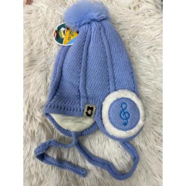 Imagem de Touca Infantil 2 ao 7 Anos Tampa Orelha Forrada Para Menina e Menino -