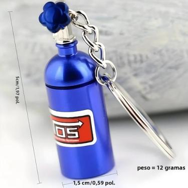 Imagem de Garrafa De Nitrogênio Metálica Universal Para Carro De Escalada Em Esc