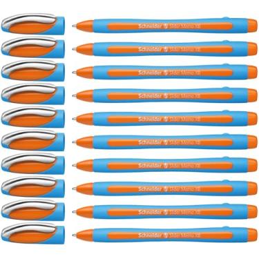Imagem de Caneta esferográfica Schneider Slider Memo XB, laranja, caixa com 10 (150206)