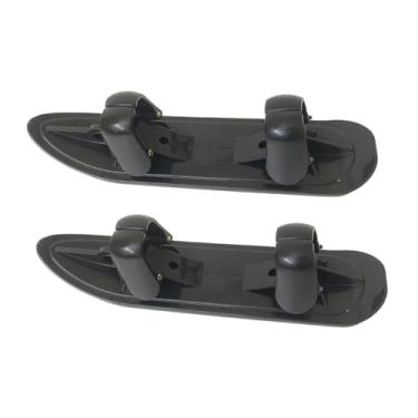 Imagem de oshhni 2x Acessórios para Esquis de Neve para Carrinho de Bebê: Transforme sua Bicicleta de Equilíbrio em um Trenó de Inverno para Esquiar em Parques,