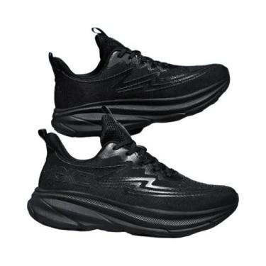 Imagem de Tênis Masculino Respirável Antiderrapante Para Corrida Com Amortecimen