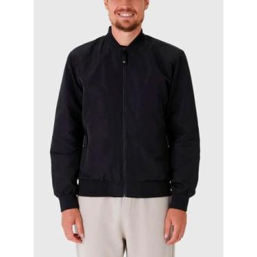 Imagem de Jaqueta Bomber Malwee 1000124655 Masculina Com Bolsos e Zíper Poliamid